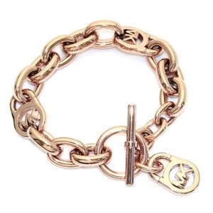 MK toggle link bracelet